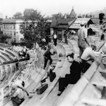 Bill Veeck Jr. in the Bleachers in 1937